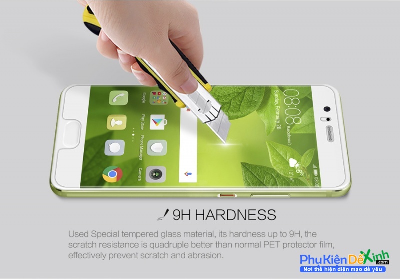 Miếng Dán Kính Cường Lực Huawei P10 Hiệu Nillkin 9H+ Pro mang thương hiệu Nillkin giúp bạn bảo vệ những chiếc smartphone đẳng cấp của mình một cách tốt nhất.